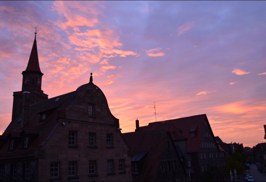 Morgenstimmung am Kärwasonntag