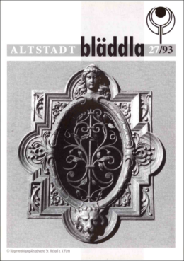 Altstadtbläddla Nr. 27 (1993)