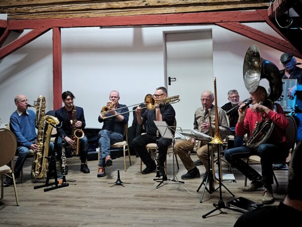 Bunte Mischung: Jazz-Session im Dachgeschoss der Freibank (Foto: privat)