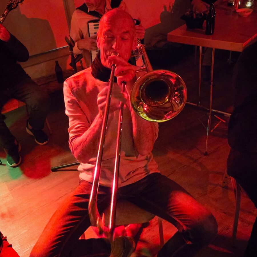 Bunte Mischung: Jazz-Session im Dachgeschoss der Freibank (Foto: privat)